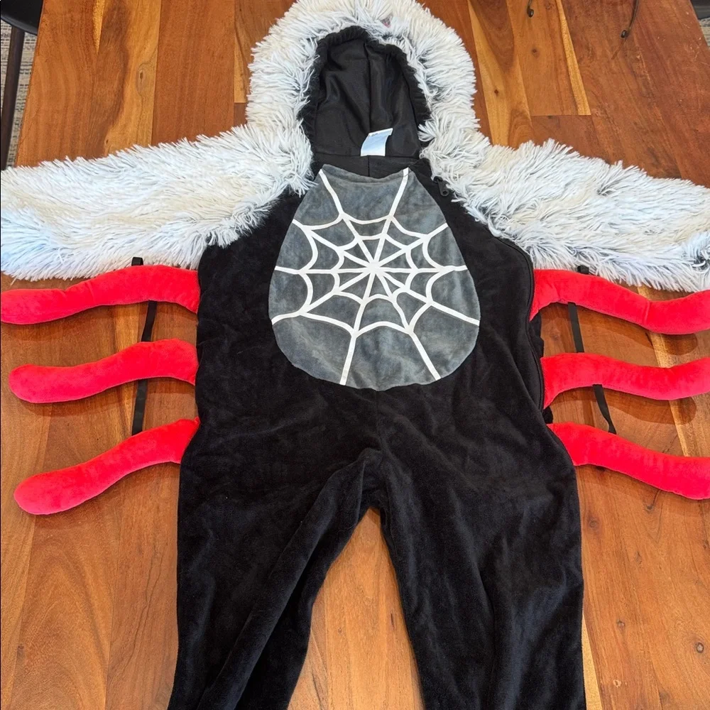 Kids Spider Costume with Red and Black Design‎